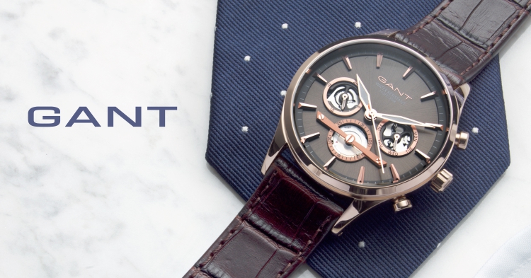 Gant Ringfield - hodinky, ktoré letu vtlačia punc neformálnosti a pánskej elegancie
