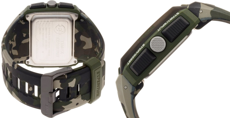 Timex Expedition Grid Shock - odolné hodinky s vibračným alarmom