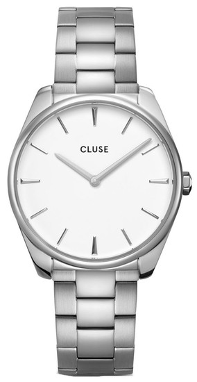 CLUSE Féroce Steel Silver White CW0101212003