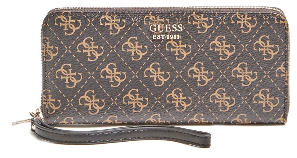 GUESS KAMRYN ALL-OVER 4G LOGO WALLET SWSF6691460-BRM