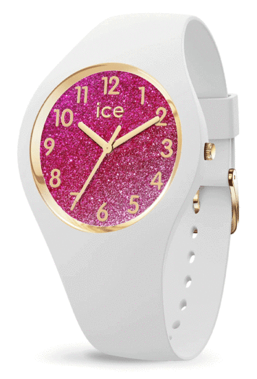 Ice-Watch - Ice Glitter - White Pink 022572