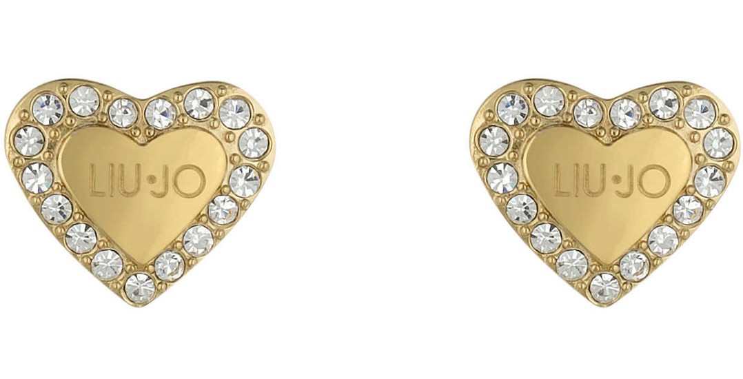 Liu Jo Heart-Shaped Earrings LJ1556