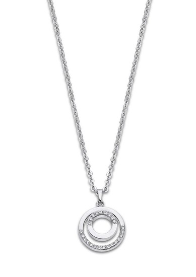 LOTUS STYLE WOMEN'S STAINLESS STEEL NECKLACE LS2180-1/1