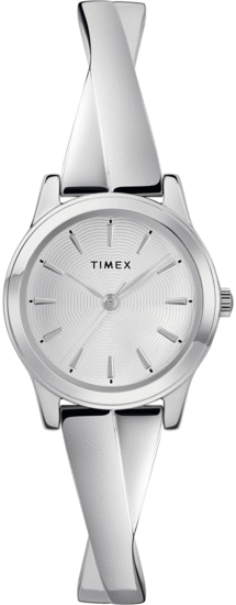 TIMEX Fashion Stretch Bangle 25mm Expansion Band Watch TW2R98700