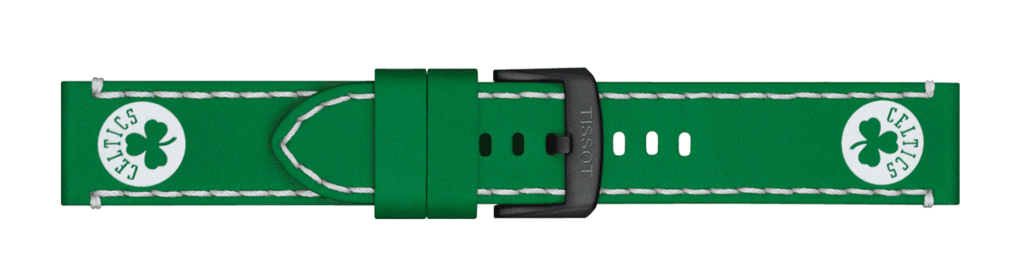 TISSOT T852.047.512 OFFICIAL NBA LEATHER STRAP BOSTON CELTICS LIMITED EDITION 22MM