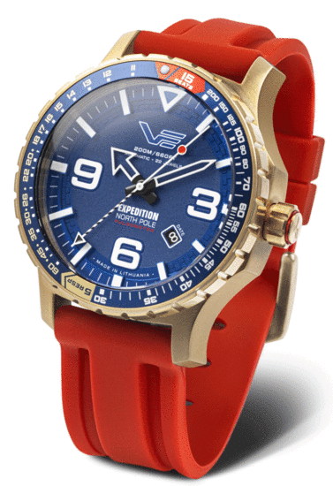VOSTOK-EUROPE EXPEDITION NORTH POLE PULSOMETER AUTOMATIC LINE YN55/597B730SR