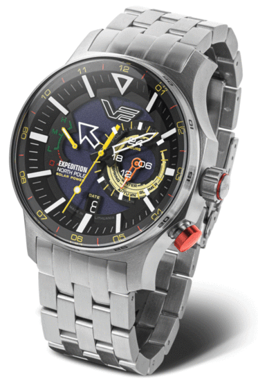 VOSTOK-EUROPE EXPEDITION NORTH POLE SOLAR POWER 24H VS57/595A735B
