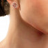 GUESS NEVER WITHOUT 4G LOGO EARRINGS UBE28073