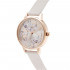 Olivia Burton Abstract Floral Midi Pearl Pink & Rose Gold Watch OB16VM47
