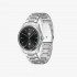Lacoste Musketeer 3 Hands Watch - Black With Stainless Steel Bracelet 2011148