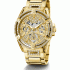 GUESS GOLD TONE CASE GOLD TONE STAINLESS STEEL WATCH GW0464L2
