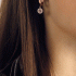 ‘Guess miniature’ earrings UBE79044