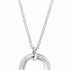 FOSSIL Twist Pendant Steel Necklace JF01218040
