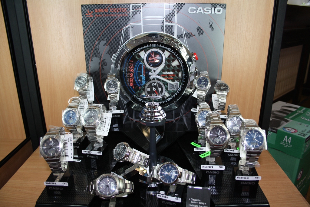 Pánske hodinky Casio Wave Ceptor WVA 620DE-2A, WVA 470TDE-2A a iné