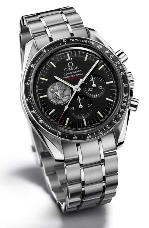 Hodinky Omega Speedmaster Moon Watch Apollo 11 Anniversary z roku 2009