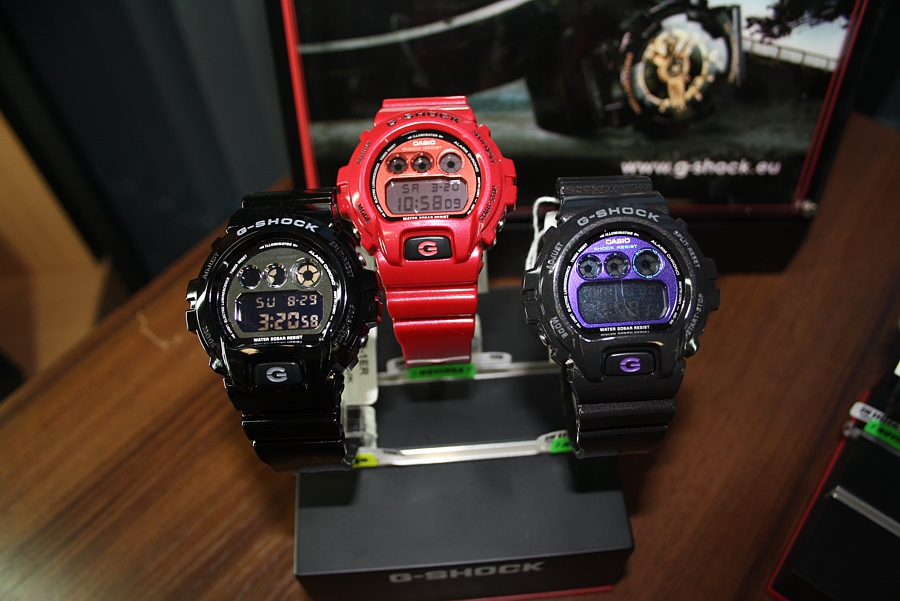 Pánske hodinky Casio G-Shock DW-6900NB-1, DW-6900MF-4 a DW-6900MF-1