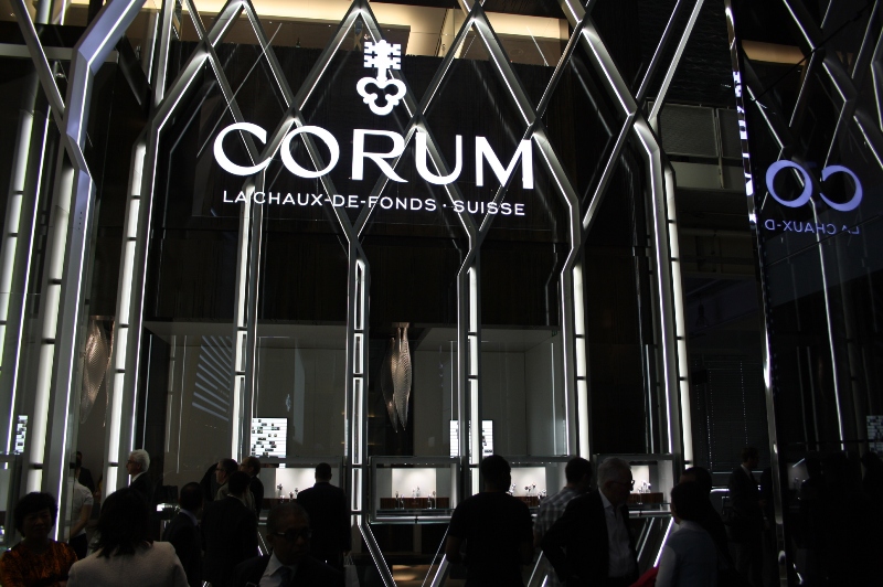Baselworld 2013 - stánok značky Corum