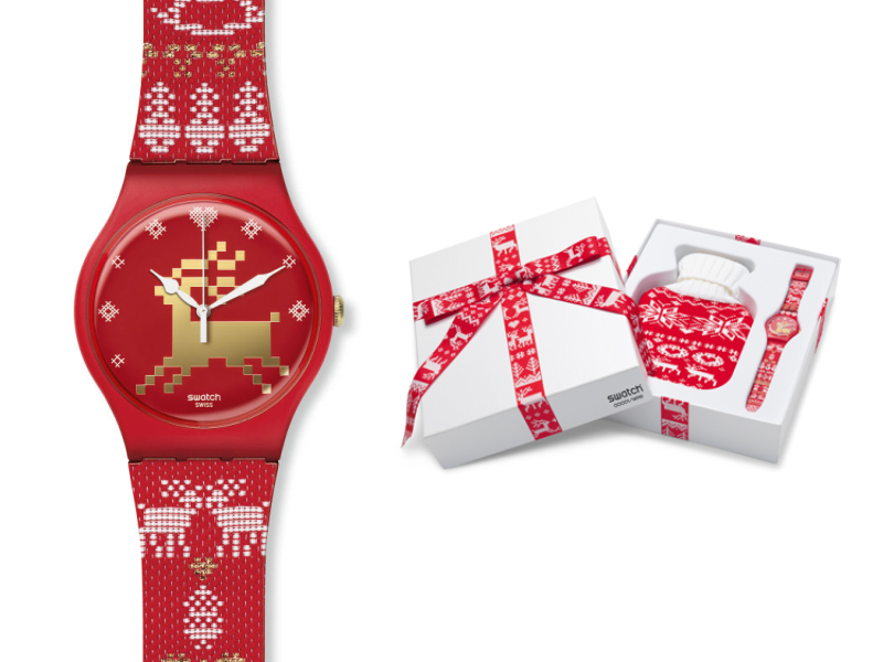 Swatch Red Knit SUOZ172S