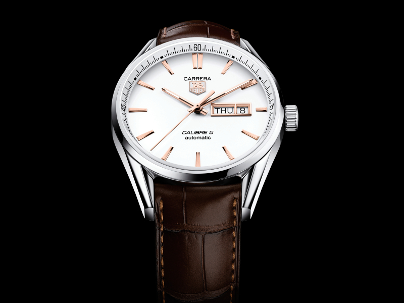 TAG Heuer Carrera Calibre 5 Day-Date Automatic - 41 MM
