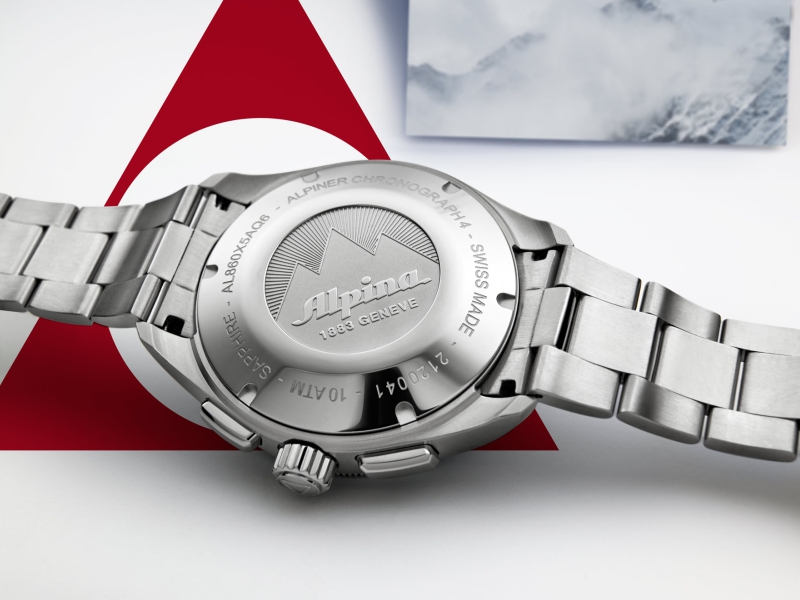 Viečko hodiniek Alpina Alpiner 4 Chronograph, ref. AL-860B5AQ6B