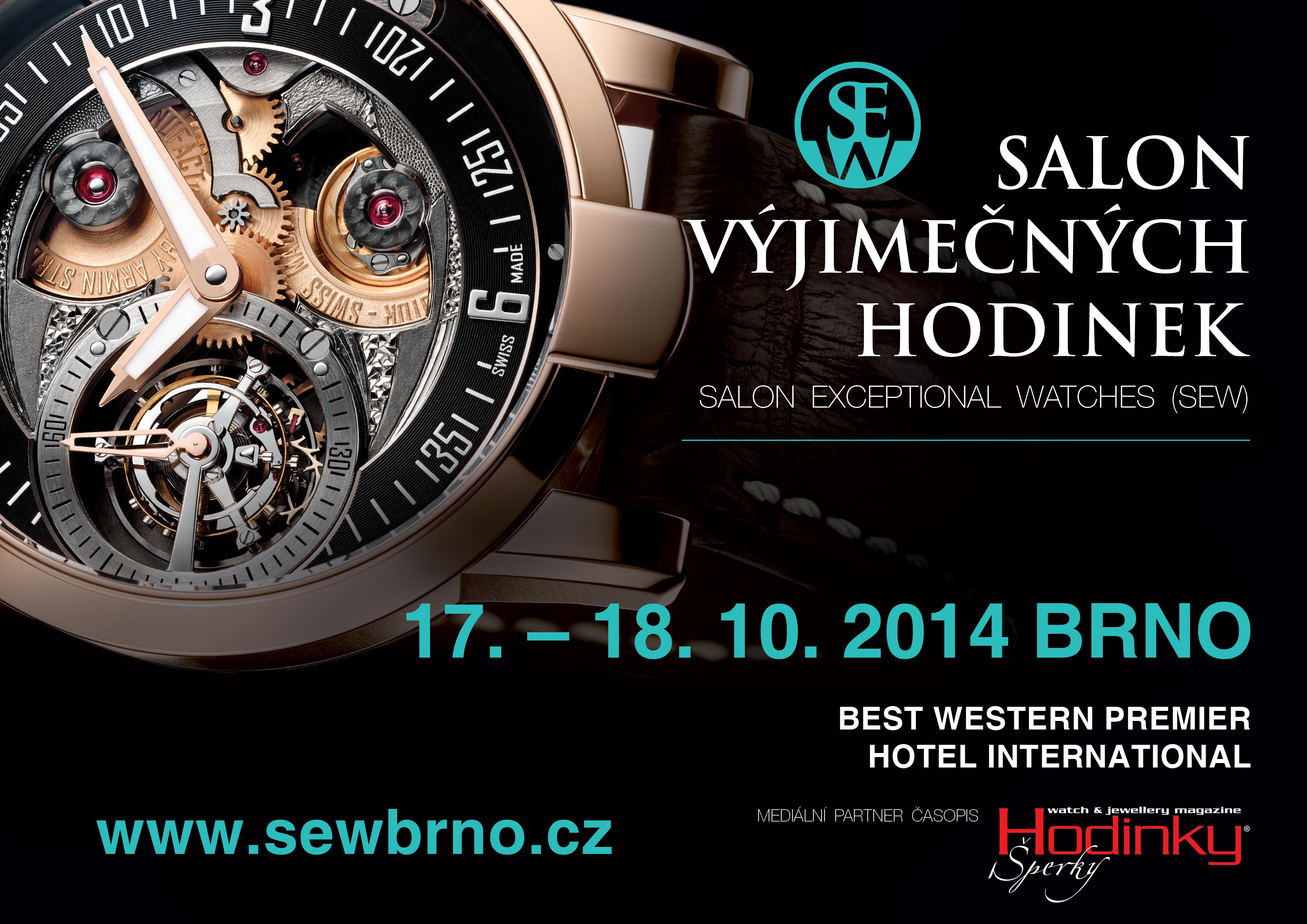 SALON EXCEPTIONAL WATCHES 2014 - výnimočné hodinky zavítajú do Brna
