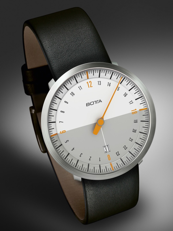 Botta Design Uno 24 Neo, leather-white