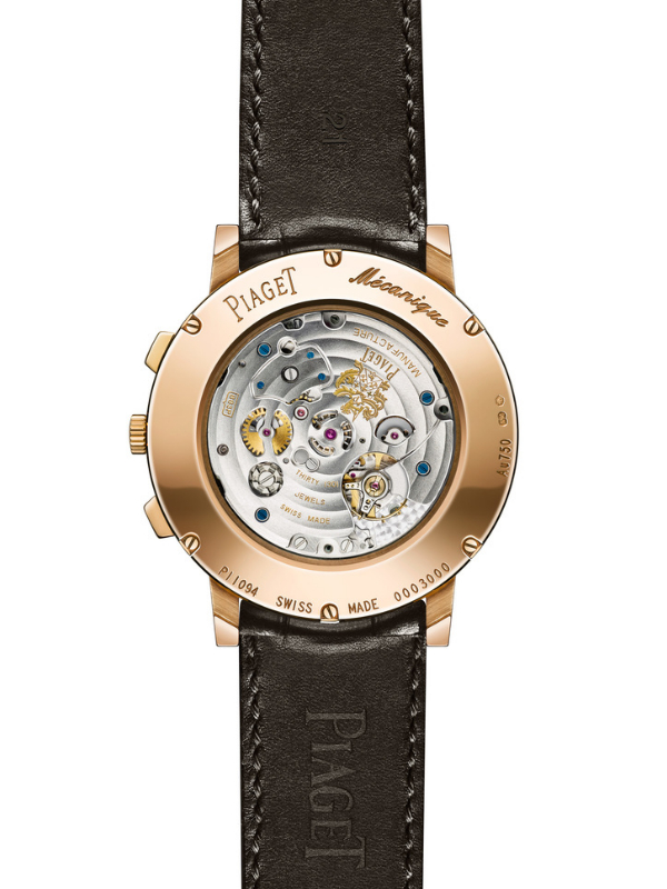 SIHH 2015: Piaget Altiplano Chronograph, viečko so zafírovým priehľadom