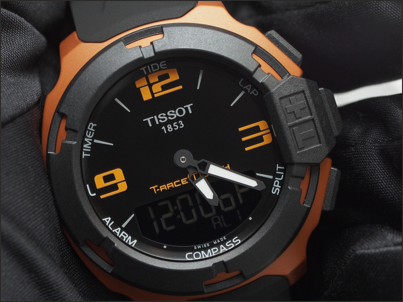 Tissot T-Race Touch Aluminium, ciferník modelu T081.420.97.057.03