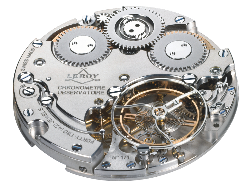 Leroy Chronomètre Observatoire Aluminium Only Watch 2015, kaliber L200AL