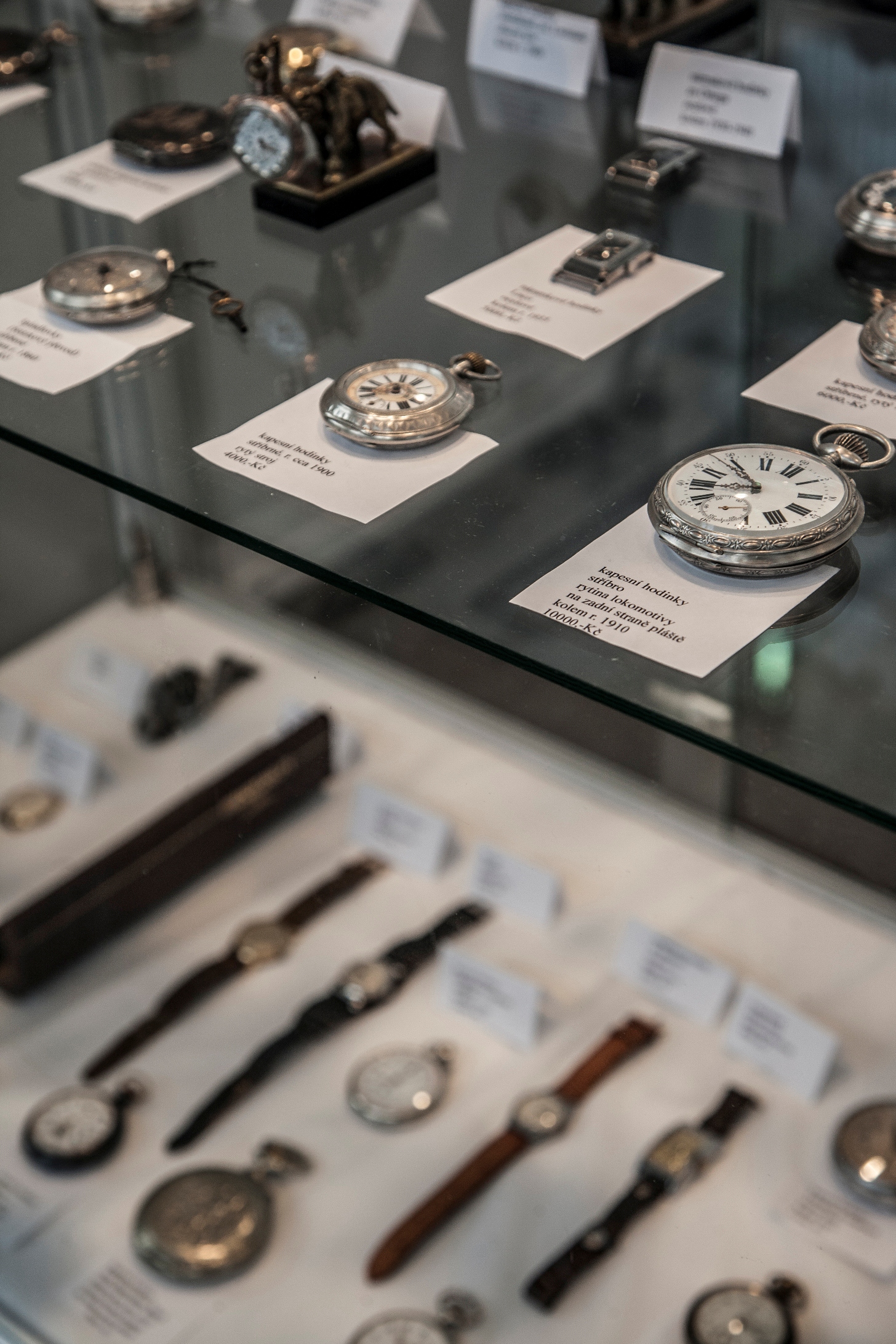 Hodiny a klenoty 2014, zbierka starožitných hodiniek
