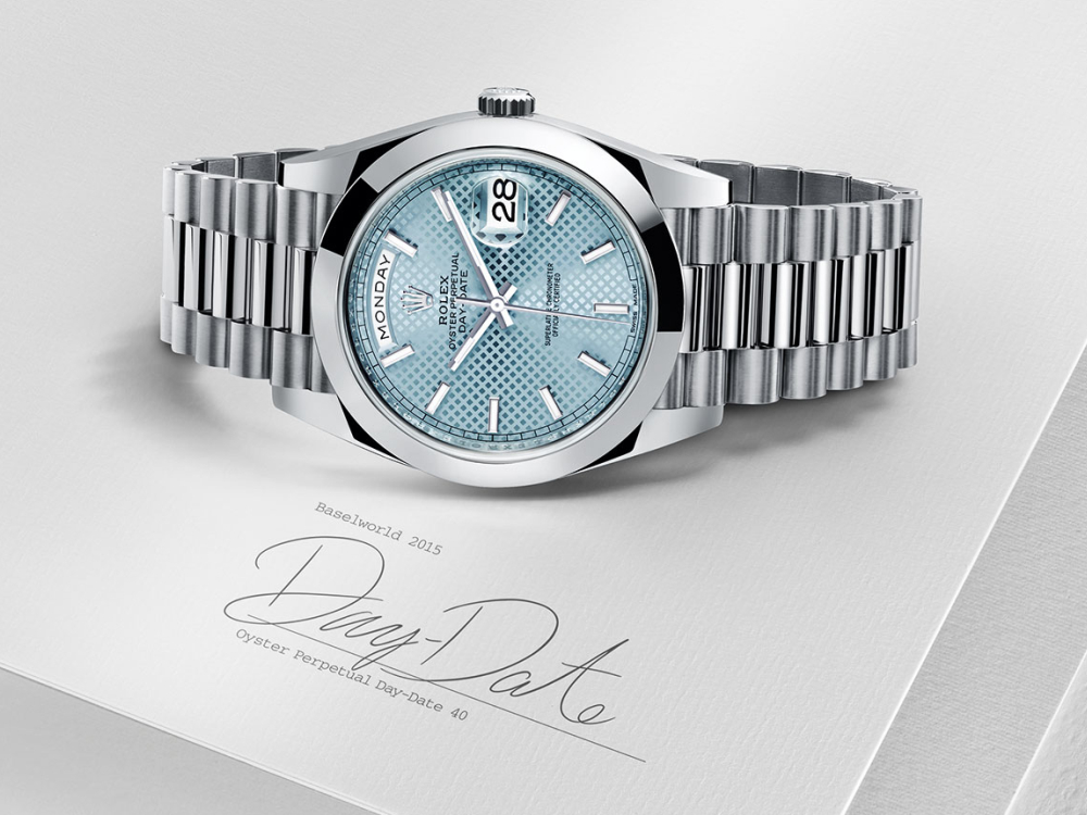 Hodinky Rolex Oyster Perpetual Day-Date 40 (Baselworld 2015)