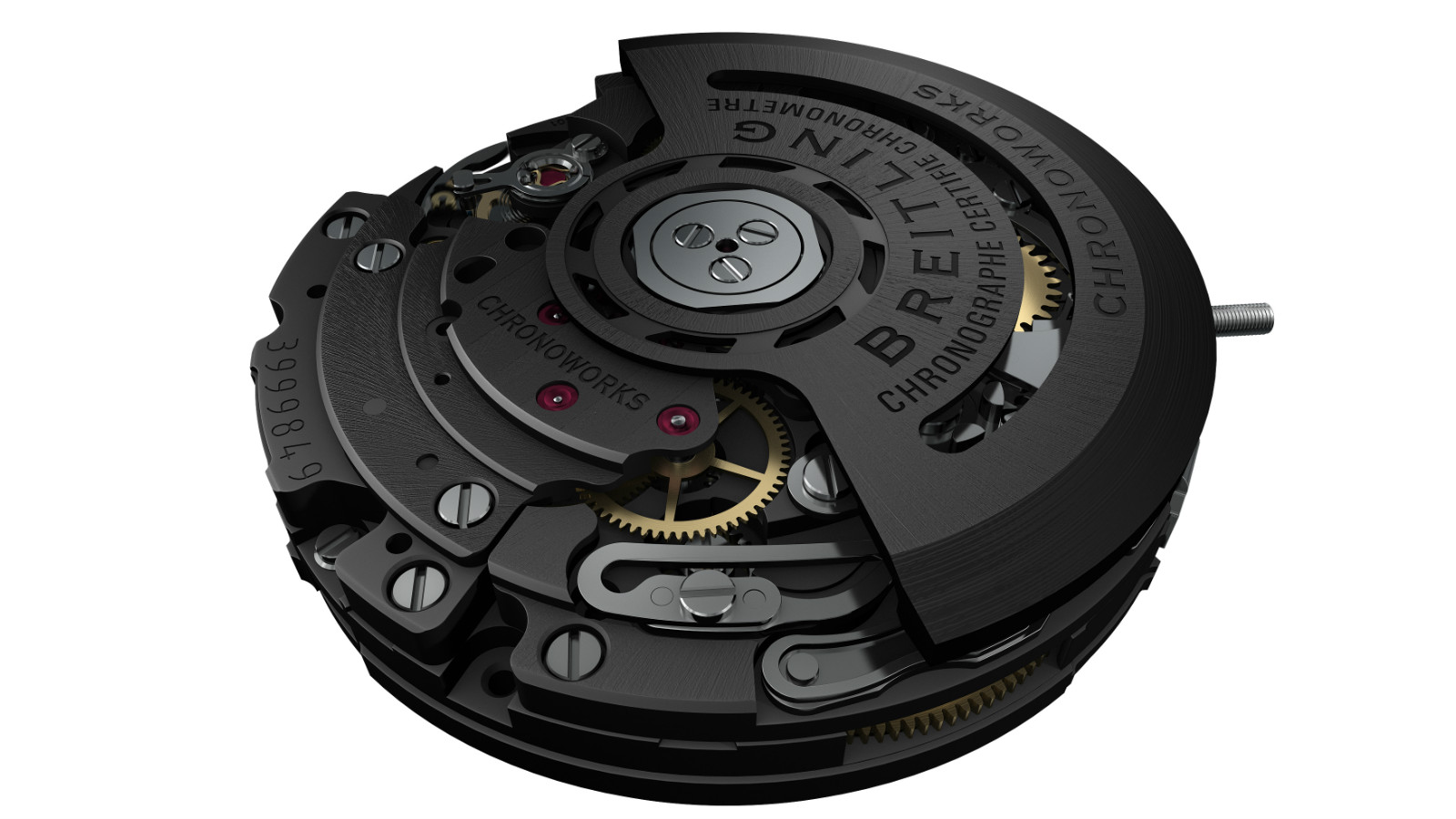 Breitling Superocean Héritage Chronoworks, upravený automatický strojček Calibre 01