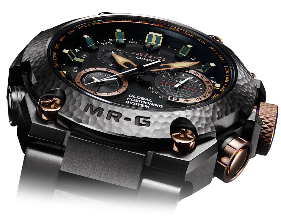 Casio G-Shock MR-G G1000HT Hammer Tone sú odolné a zároveň luxusné hodinky