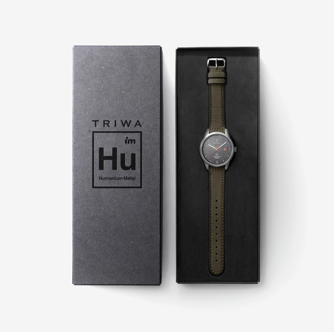 Balenie hodiniek Triwa X Humanium Metal